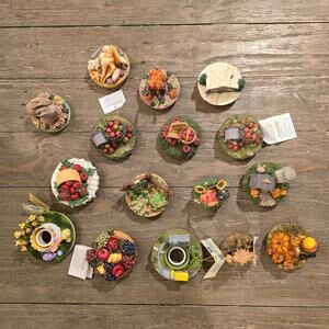 Lot Of 13 Decorative Candle Toppers - Yankee Candle Our America Hallmark NEW!